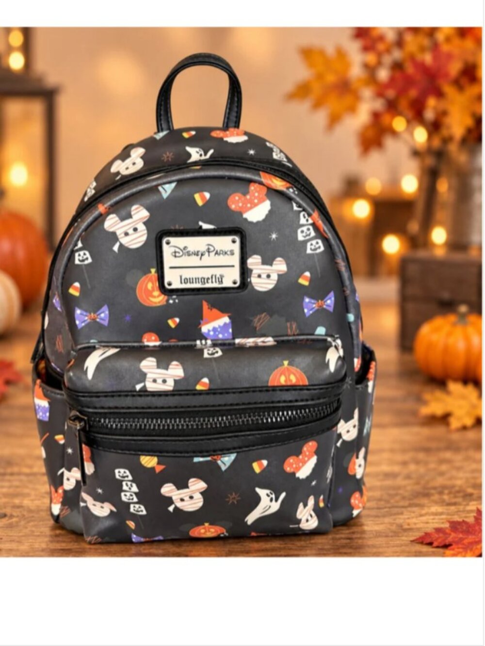 Loungefly Disney Mickey Halloween Treats Snacks Backpack